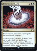 {R} Incandescent Aria [Streets of New Capenna Prerelease Promos][PR SNC 192]