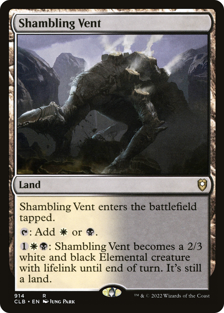 {R} Shambling Vent [Commander Legends: Battle for Baldur's Gate][CLB 914]
