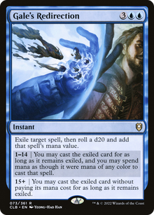 {R} Gale's Redirection [Commander Legends: Battle for Baldur's Gate][CLB 073]