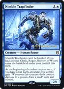 {R} Nimble Trapfinder [Zendikar Rising Prerelease Promos][PR ZNR 072]