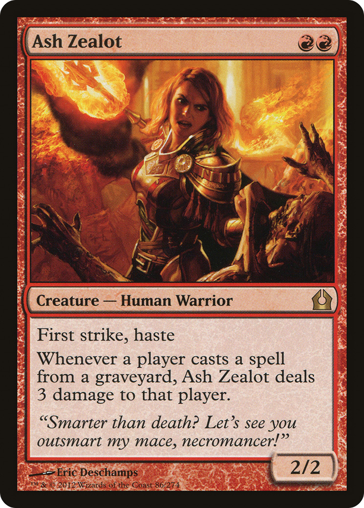 {R} Ash Zealot [Return to Ravnica][RTR 086]