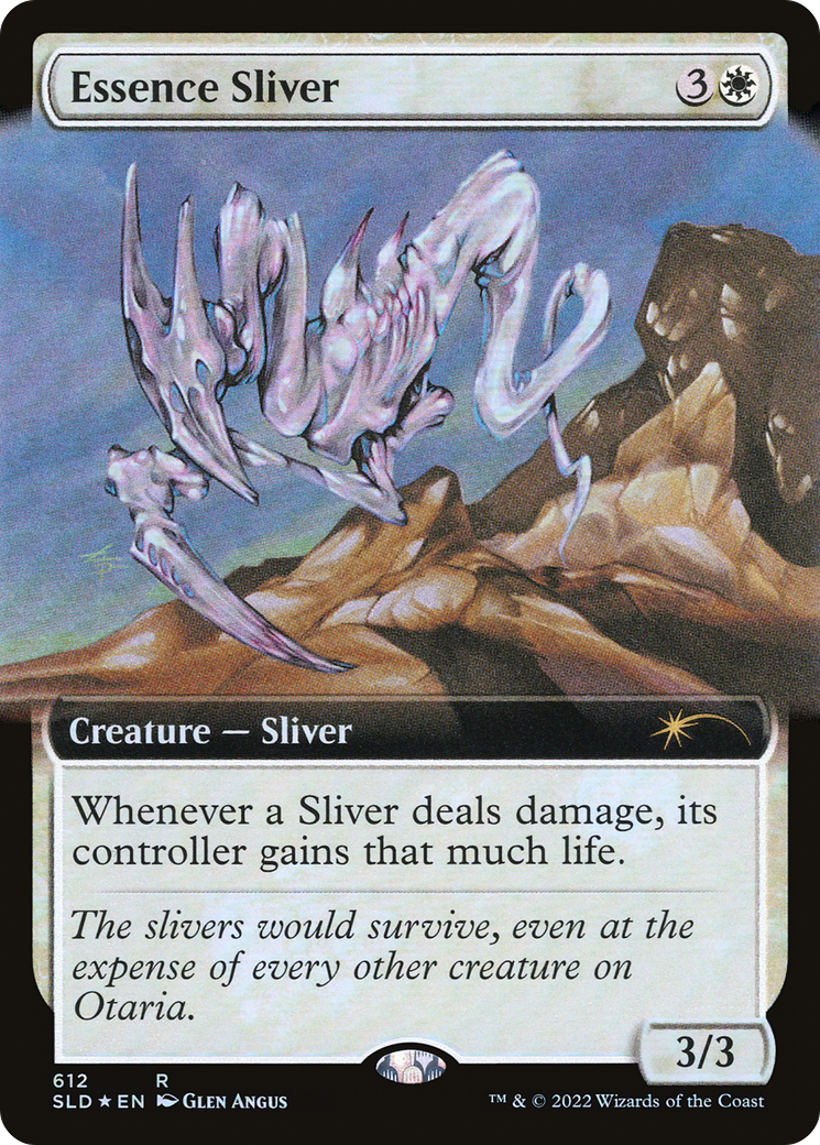 {R} Essence Sliver (Extended Art) [Secret Lair Drop Series][SLD 612]