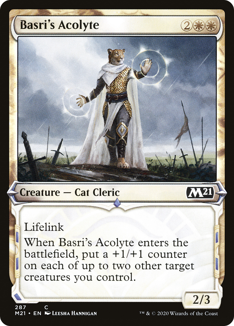 {C} Basri's Acolyte (Showcase) [Core Set 2021][M21 287]
