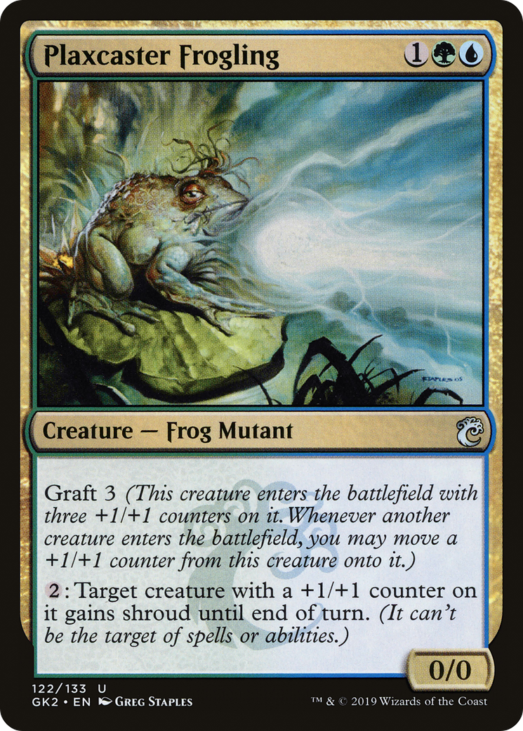 {C} Plaxcaster Frogling [Ravnica Allegiance Guild Kit][GK2 122]