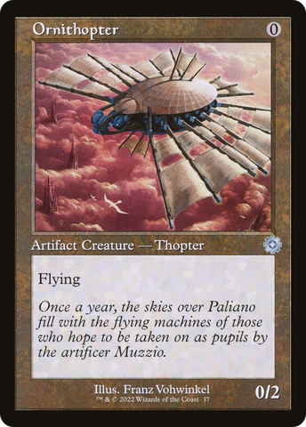 {C} Ornithopter (Retro) [The Brothers' War Retro Artifacts][BRR 037]