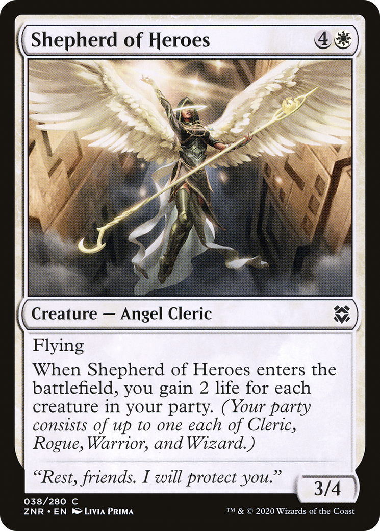 {C} Shepherd of Heroes [Zendikar Rising][ZNR 038]