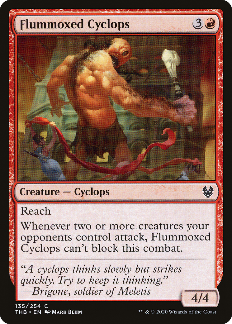 {C} Flummoxed Cyclops [Theros Beyond Death][THB 135]