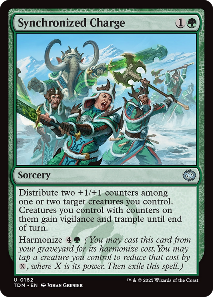 {@C} Synchronized Charge [Tarkir: Dragonstorm][TDM 162]