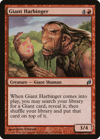 {C} Giant Harbinger [Lorwyn][LRW 169]