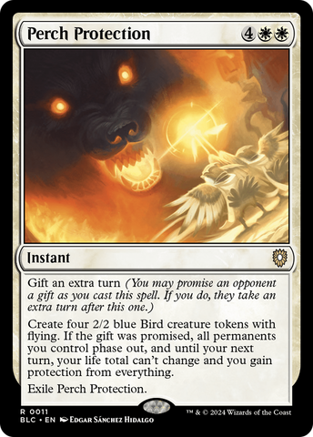 {R} Perch Protection [Bloomburrow Commander][BLC 011]