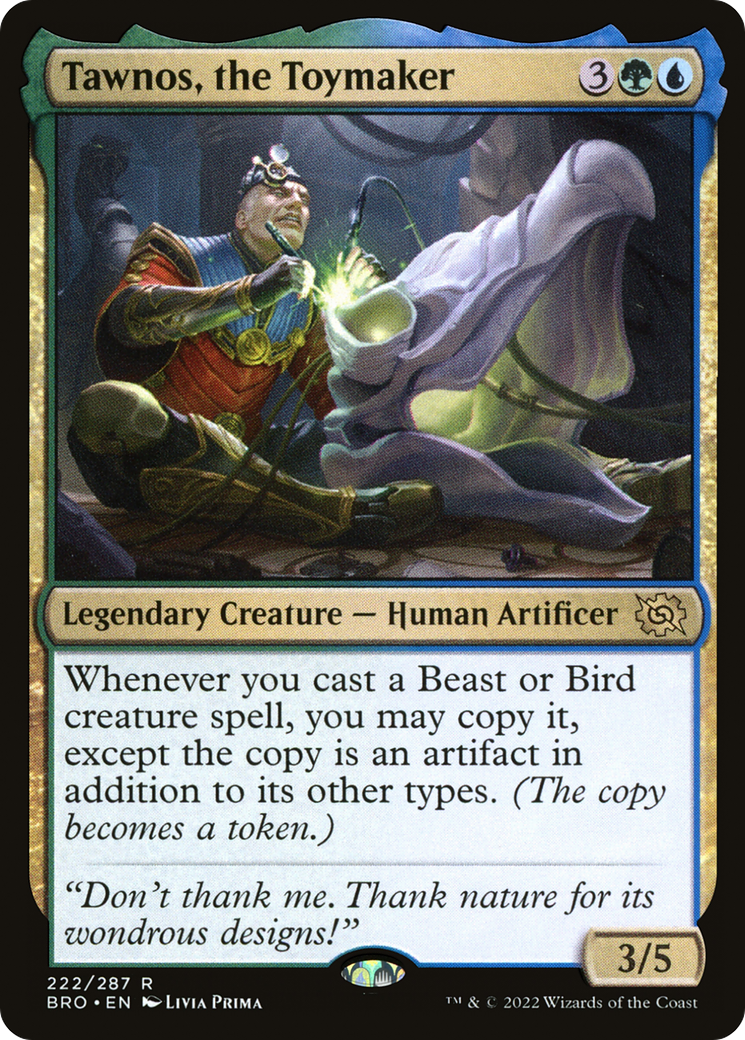 {R} Tawnos, the Toymaker [The Brothers' War][BRO 222]