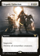 {R} Organic Extinction (Extended Art) [Kamigawa: Neon Dynasty Commander][NEC 043]