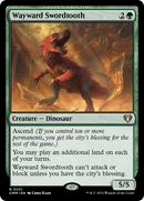 {R} Wayward Swordtooth [Commander Masters][CMM 331]