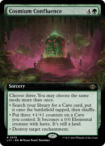 {@R} Cosmium Confluence (Extended Art) [The Lost Caverns of Ixalan][LCI 379]