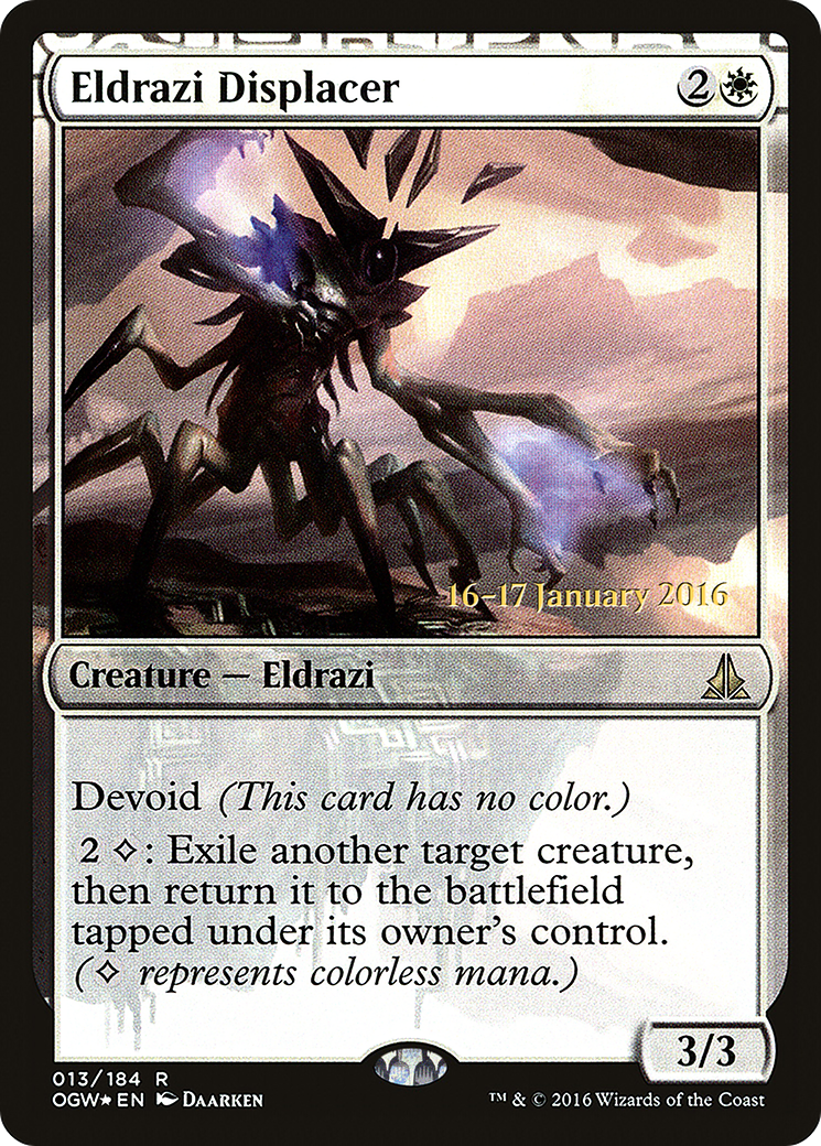 {R} Eldrazi Displacer [Oath of the Gatewatch Prerelease Promos][PR OGW 013] - Misty Mountain Games