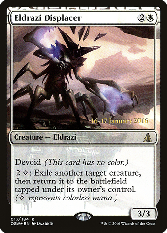 {R} Eldrazi Displacer [Oath of the Gatewatch Prerelease Promos][PR OGW 013]