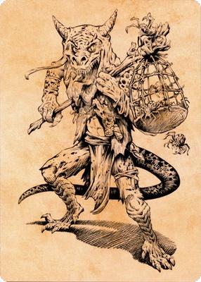 {A} Taunting Kobold Art Card [Commander Legends: Battle for Baldur's Gate Art Series][ACLB 057]