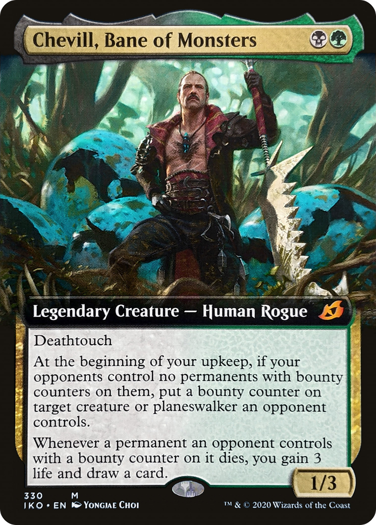 {R} Chevill, Bane of Monsters (Extended Art) [Ikoria: Lair of Behemoths][IKO 330]