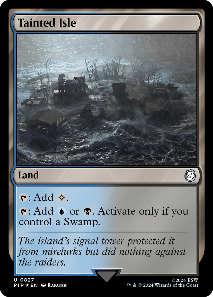 {C} Tainted Isle (Surge Foil) [Fallout][PIP 827]