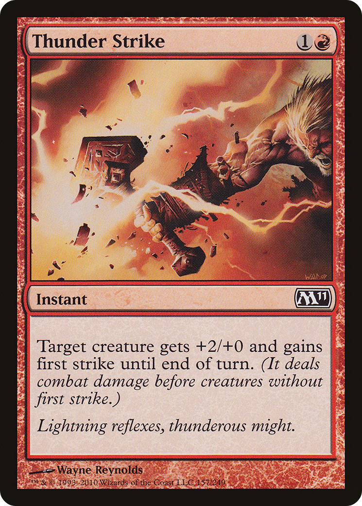 {C} Thunder Strike [Magic 2011][M11 157] - Misty Mountain Games