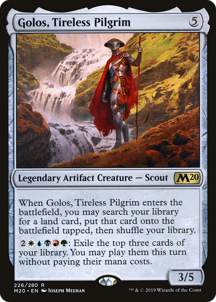 {R} Golos, Tireless Pilgrim [Core Set 2020][M20 226] - Misty Mountain Games