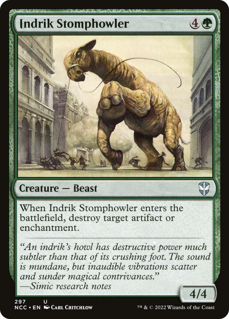{C} Indrik Stomphowler [Streets of New Capenna Commander][NCC 297]
