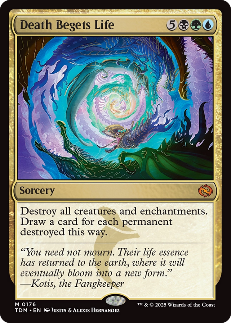 {@R} Death Begets Life [Tarkir: Dragonstorm][TDM 176]