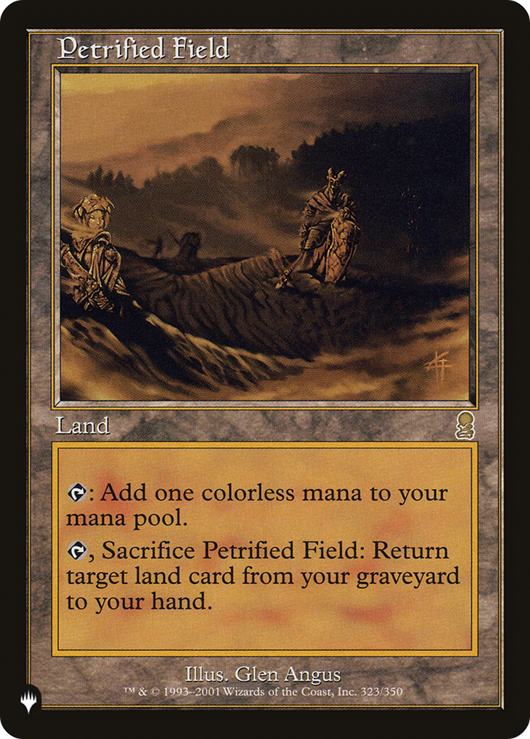 Petrified Field [LIST 323/350]