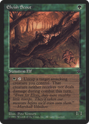 {C} Elvish Scout (Pete Venters) [Fallen Empires][FEM 68B]