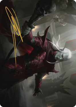 {A} Baeloth Barrityl, Entertainer Art Card (Gold-Stamped Signature) [Commander Legends: Battle for Baldur's Gate Art Series][GS ACLB 033]