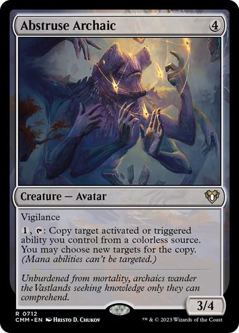 {R} Abstruse Archaic [Commander Masters][CMM 712]