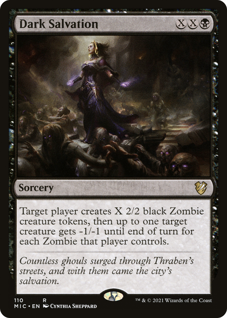 {R} Dark Salvation [Innistrad: Midnight Hunt Commander][MIC 110]