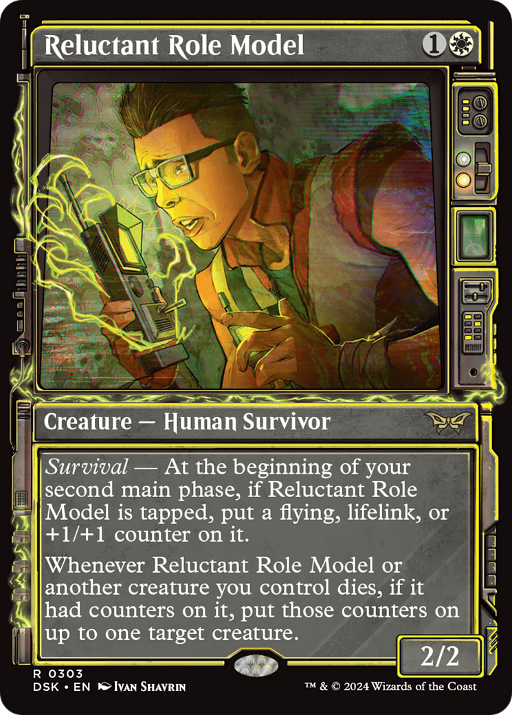 {@R} Reluctant Role Model (Showcase) [Duskmourn: House of Horror][DSK 303]