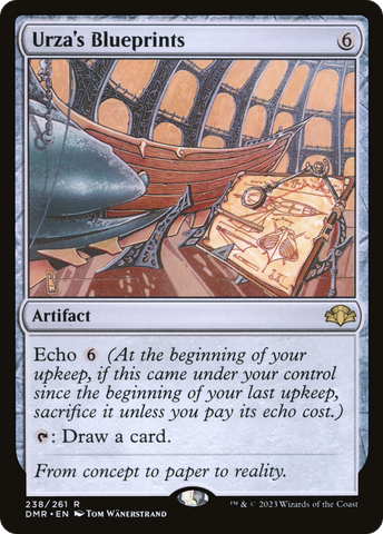 {R} Urza's Blueprints [Dominaria Remastered][DMR 238]