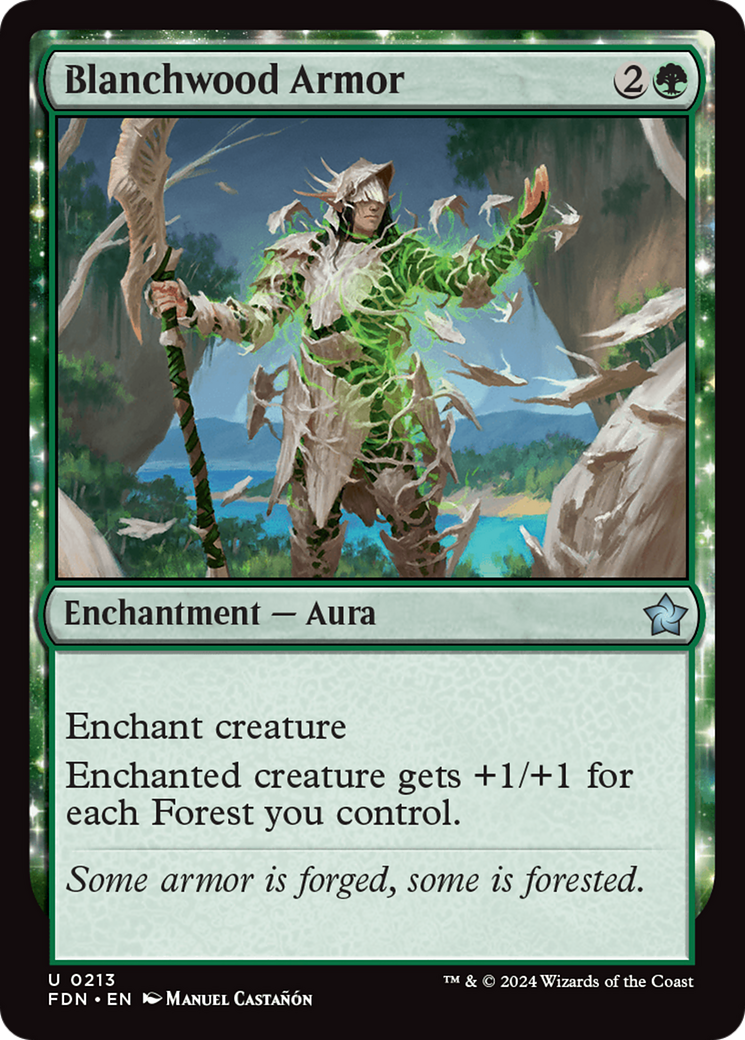 {@C} Blanchwood Armor [Foundations][FDN 213]