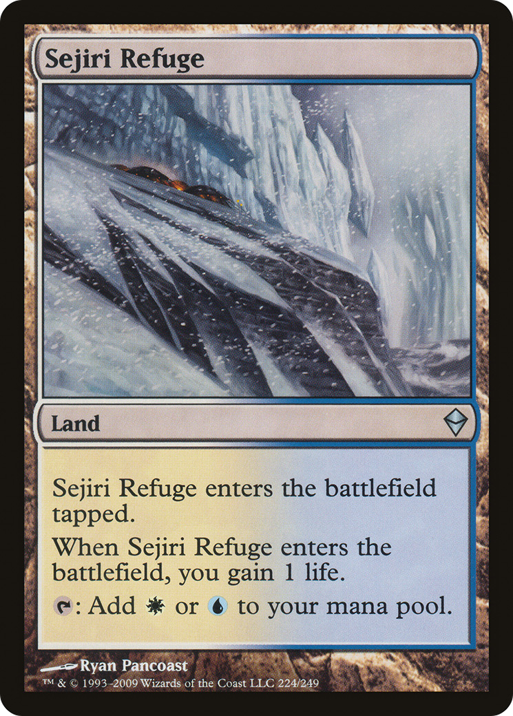 {C} Sejiri Refuge [Zendikar][ZEN 224]