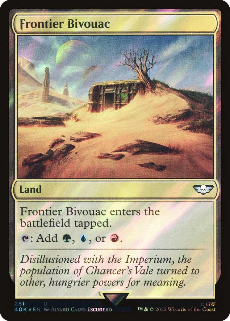 {C} Frontier Bivouac (Surge Foil) [Universes Beyond: Warhammer 40,000][SF 40K 281]