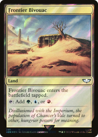 {C} Frontier Bivouac (Surge Foil) [Universes Beyond: Warhammer 40,000][SF 40K 281]