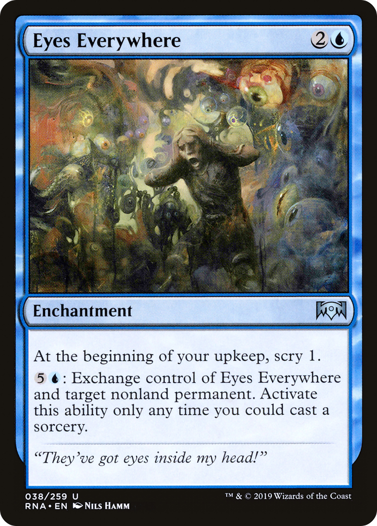 {C} Eyes Everywhere [Ravnica Allegiance][RNA 038]