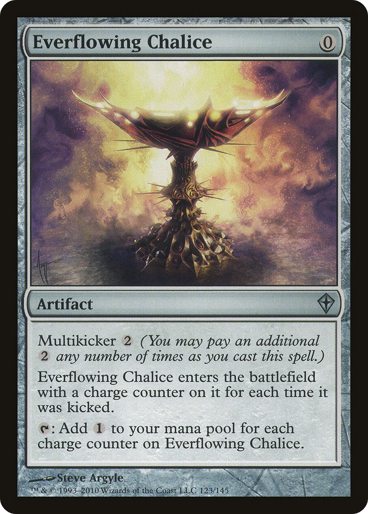 {C} Everflowing Chalice [Worldwake][WWK 123]