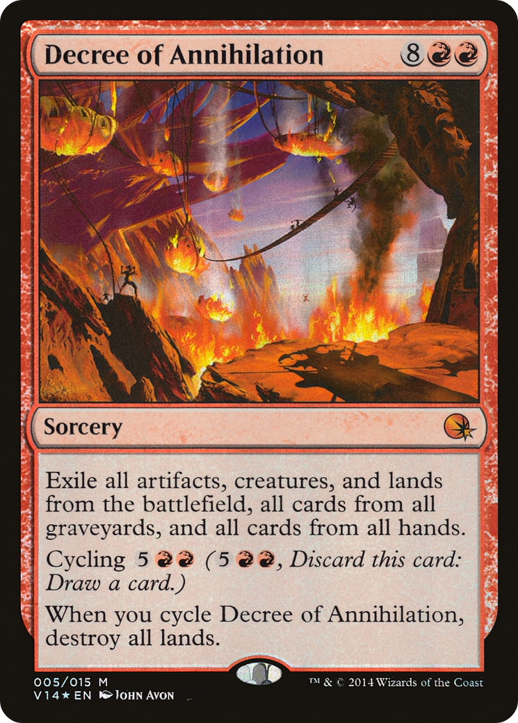 {R} Decree of Annihilation [From the Vault: Annihilation][V14 005] - Misty Mountain Games