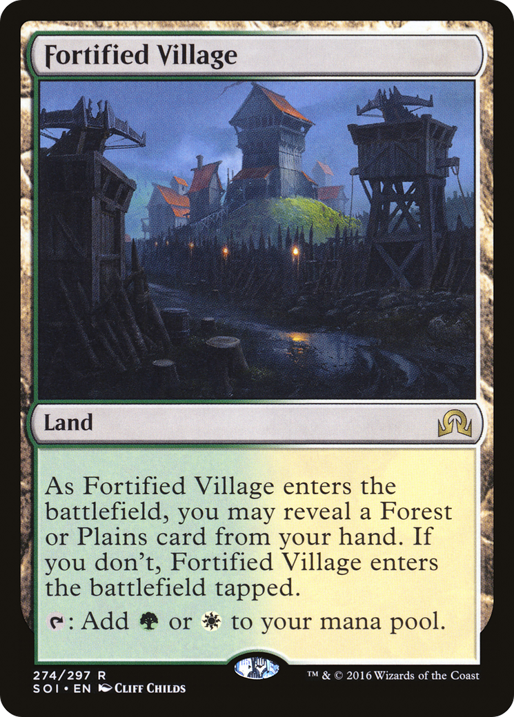 {R} Fortified Village [Shadows over Innistrad][SOI 274] - Misty Mountain Games