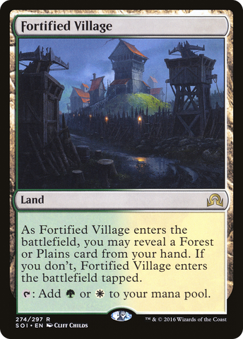 {R} Fortified Village [Shadows over Innistrad][SOI 274]