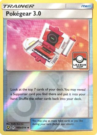 [PKM] Pokegear 3.0 (182a/214) (League Promo) [Sun & Moon: Unbroken Bonds]