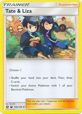 [PKM] Tate & Liza (148a/168) (Alternate Art Promo) (Battle Arena Deck Exclusive) [Sun & Moon: Celestial Storm]