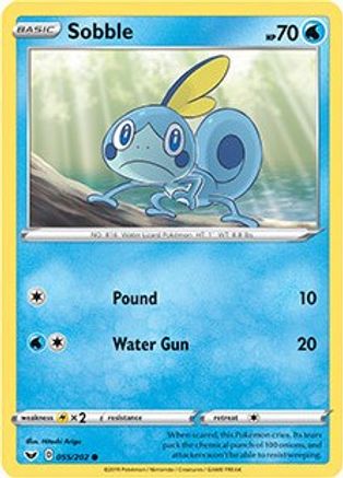 [PKM-R] Sobble (055/202) (Premium Collection) [Sword & Shield: Base Set]