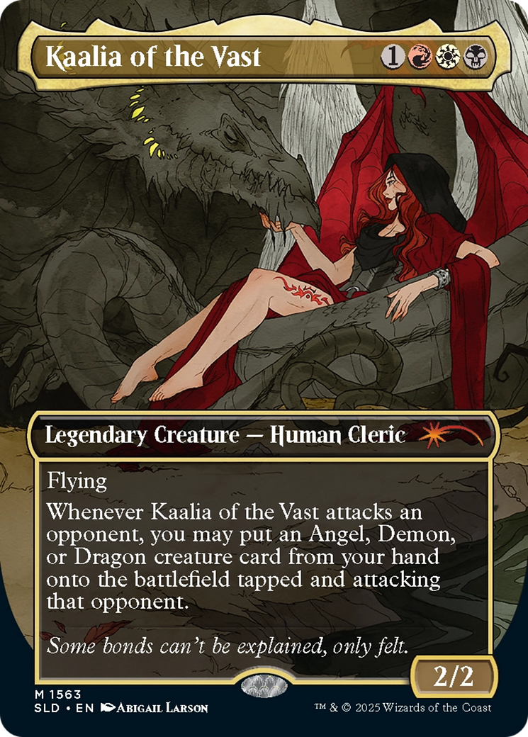 Kaalia of the Vast [SLD 1563]  (Borderless)
