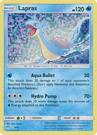 [PKM-R] Lapras (5/12) [McDonald's Promos: 2019 Collection]