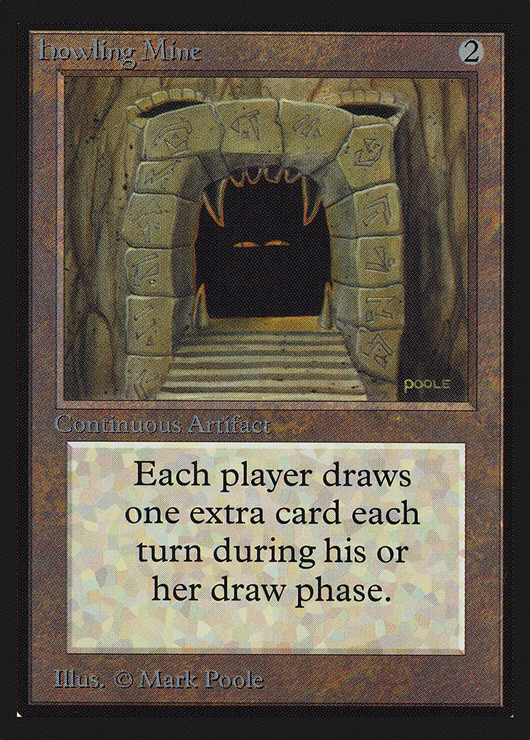 {R} Howling Mine [Collectorsâ Edition][GB CED 248]