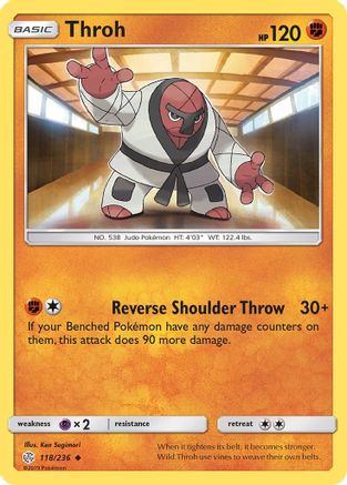 [PKM] Throh (118/236) [Sun & Moon: Cosmic Eclipse]